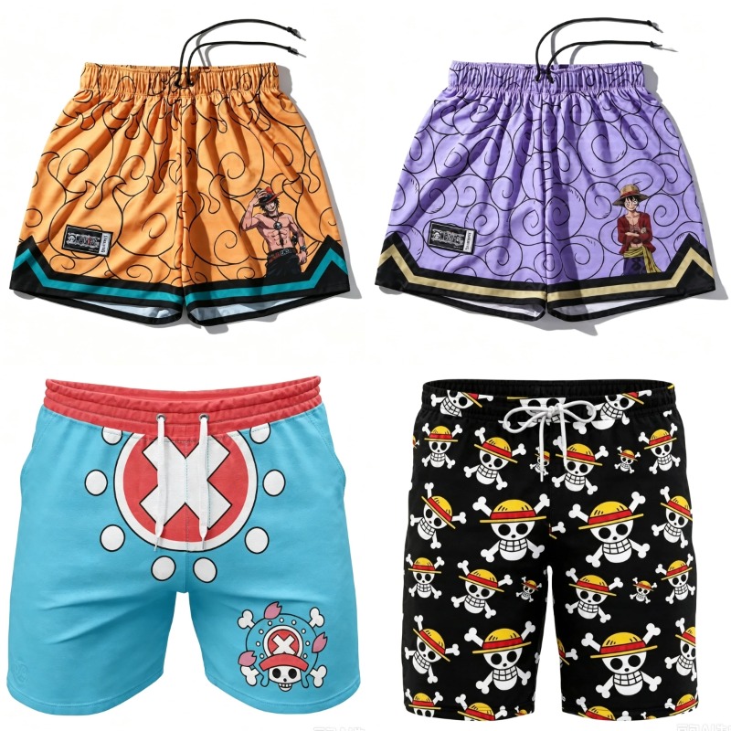 Boyshort Underwear - One Piece Men Boys Summer Board