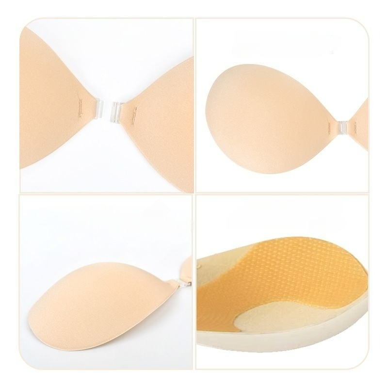 Push Up Sticky Bra Thickened I - đánh giá và giá Strapless Bra Backless