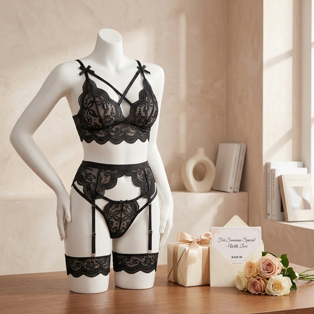 Women's Floral Lace Lingerie S - đánh giá và giá Garter Belt Set